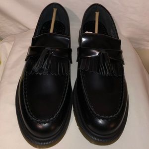 Adrian Smooth Leather Tassle Loafers